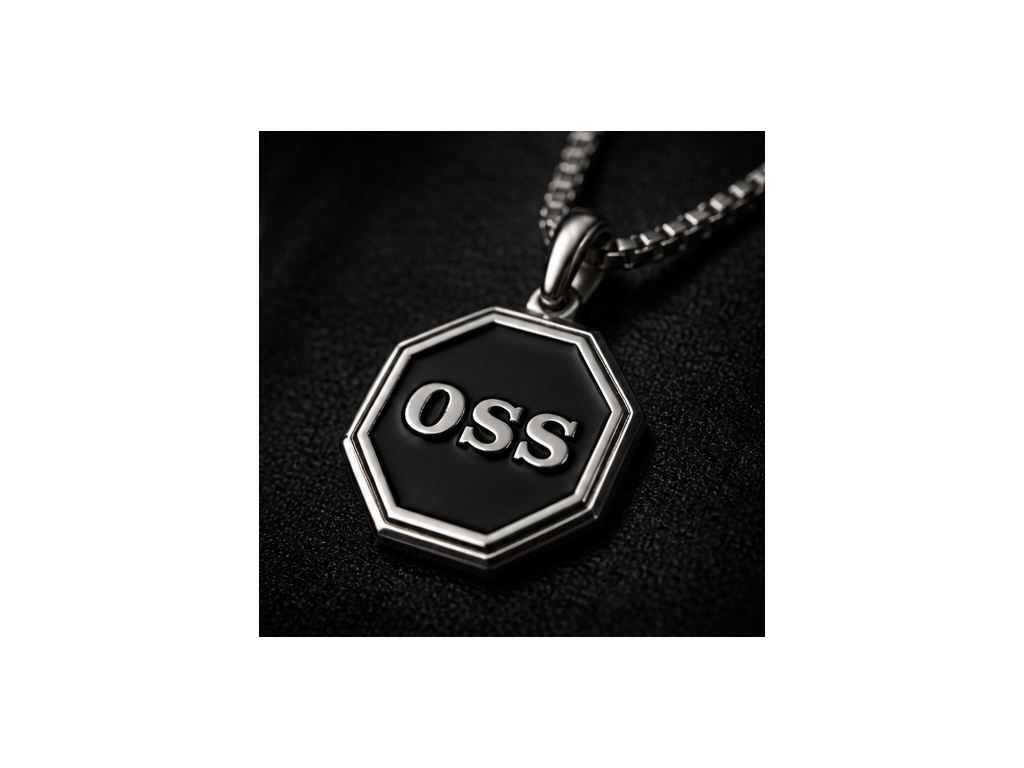 Pánský ocelový náhrdelník Octagon OSS